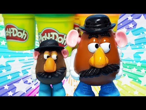 Toy Story Mr Potato Head How to make 'Toy Story' Mr Potato Head Play doh Miniature clay