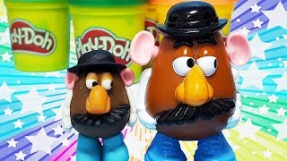 Toy Story Sr Cabeça De Batata Como Fazer Toy Story Sr. Cabeça De Batata Jogar Doh Argila Diminut