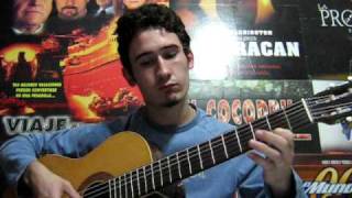 Video thumbnail of "Canon in D Major - Canon en D mayor - guitarra clasica - Johann Pachelbel"