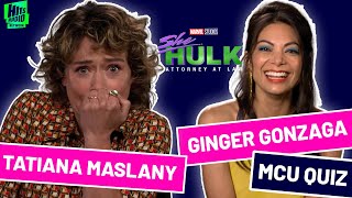 'We Know Nothing 😂 !' Tatiana Maslany & Ginger Gonzaga Take The Big MCU Quiz!