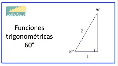 ¿Cómo se llama el ángulo de 60 grados?