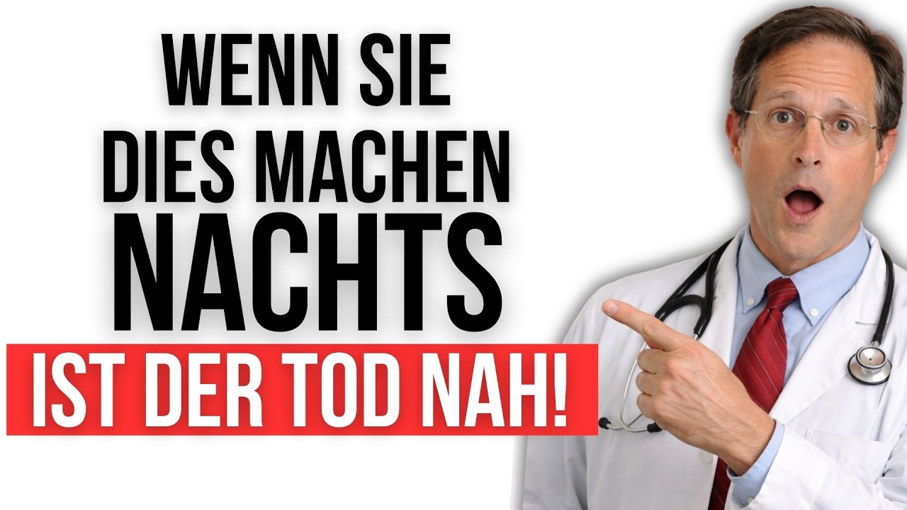 Er Starb Im Schlaf Wegen Dieser Gewohnheit! Bitte Nicht Tun – Risiko Für Herzinfarkt & Schlaganfall