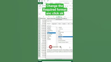 How to Change the Cell format using shortcut?#short#shortvideo #excel#exceltips#exceltutorial