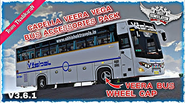 Bussid v3.6.1 jetbus accessories pack mod || detailed mod review