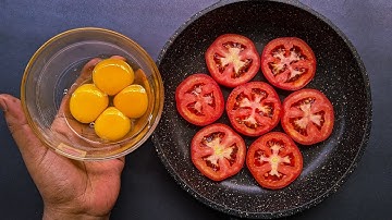 Tomato & Eggs Recipe! Easy Breakfast You’ll Love. Simple and delicious Recipe.