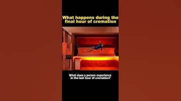 What happens during the final hour of cremation?#shorts