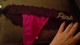 How To Use Victorias Secret Pink Shine Lace Trim Thong Review