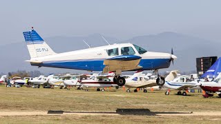 Flyinn 2023 Santa Teresa Aerodrome Landings and Takeoffs, Low Pas - Cessna - Robinson & More Part 3