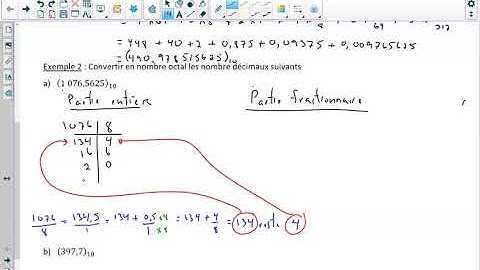 Systèmes de numération octal et hexadécimal (partie 1 de 4)