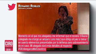 Rosario Robles ganó amparo por caso de “Estafa Maestra” | Noticias con Ciro Gómez Leyva