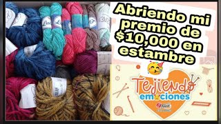 unboxing de mi premio $10,000 en estambre de Filati, al fin llegó