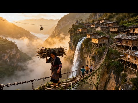 CHINA Cliff Villages' Perilous Sagas: Aerial Secrets of Greater Liangshan
