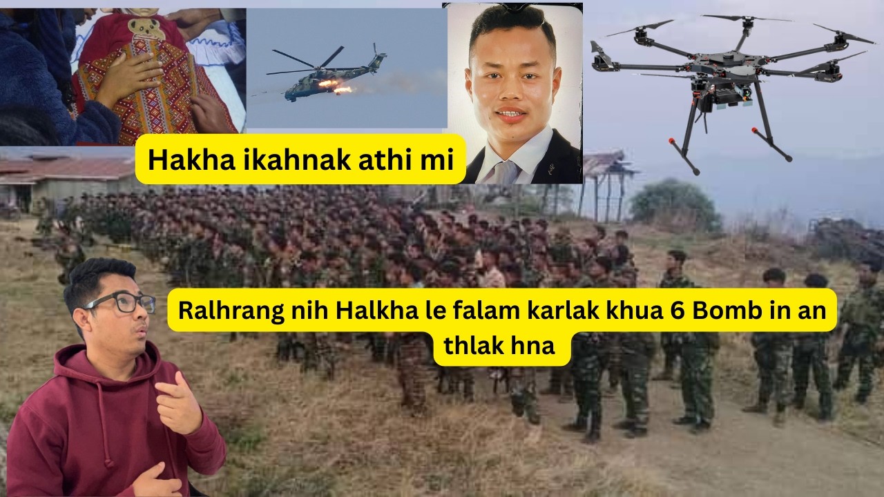 Ralhrang nih Halkha le falam karlak khua 6 Bomb in an thlak hna, athimi le hliamhma tuar mi