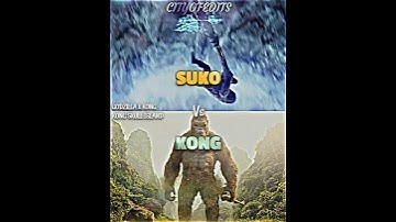 Kong vs Suko #kongskullisland #vsedit #vsbattle #kaiju #kaijubattle #godzillaxkong #suko #wisedit