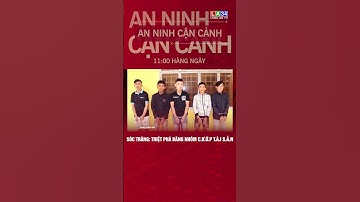 Sóc Trăng: triệt phá băng nhóm cướp tài sản