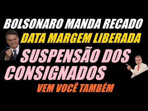 BOLSONARO MANDA RECADO PRA TODOS IDOSOS- SUSPENSÃO CONSIGNADOS