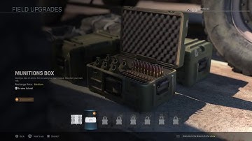 Modern warfare field upgrades tutorial
