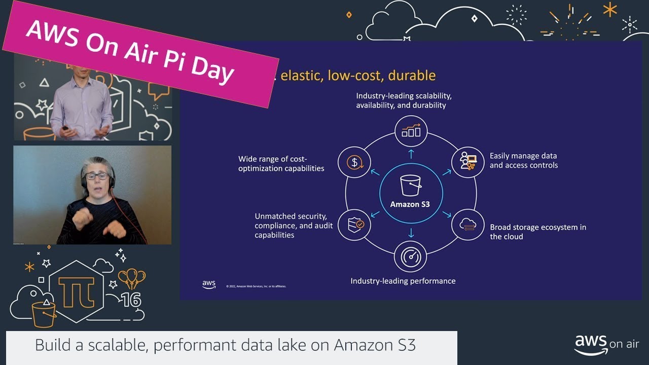 AWS on Air Pi Day 2022 - Build a Scalable, Performant Data Lake on Amazon S3