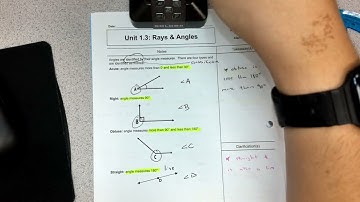 1.3 Rays and Angles