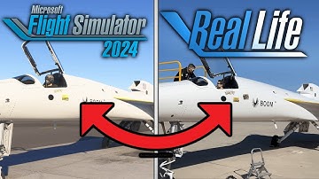 Boom Supersonic XB-1 in MSFS! (Is it Realistic?)