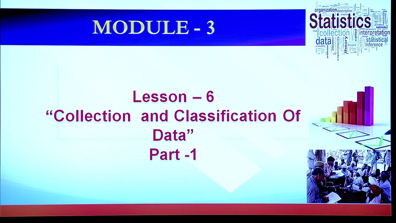 6 Collection and Classification of Data Part 1 Secondary 214 - YouTube