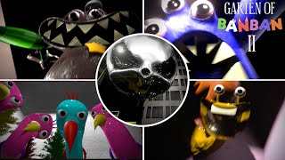 Garten of BanBan 2 - ALL NEW Monsters JUMPSCARES