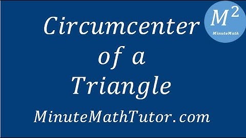 Circumcenter of a Triangle