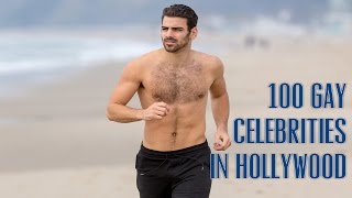 Top 100 Gay/Bi/Fluid Male Celebrities in Hollywood in 2017