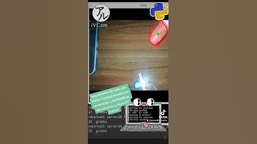Seguidor de color con servomotor y ESP8266 en MicroPython y OpenCV en Python