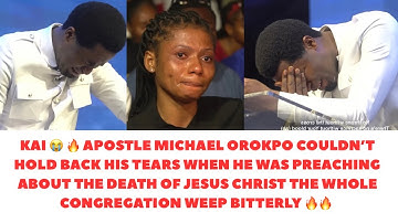 APST MIKE OROKPO KON ZIJN TRANEN NIET INHOUDEN TERWIJL HIJ PREDIKTE OVER DE PIJNLIJKE DOOD VAN CH...