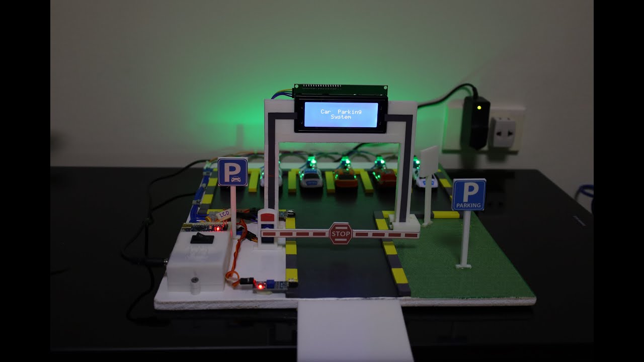 Car Parking System Using Arduino Nano - YouTube