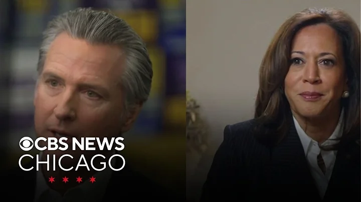 Newsom, Harris on possible 2028 presidential run