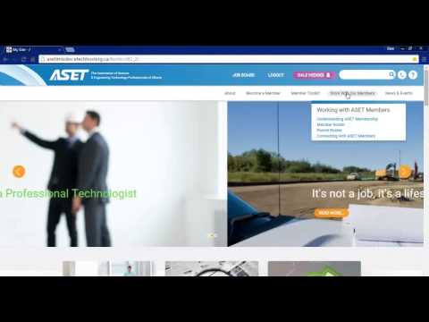 2015 ASET Web Site Introduction