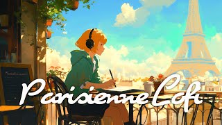Parisienne chill lofi music for studying, working, relaxing at an open-air cafe in Paris