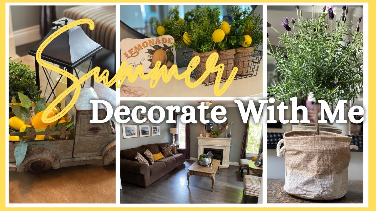 Summer Clean and Decorate With Me 2021 | Farmhouse Decorating Ideas