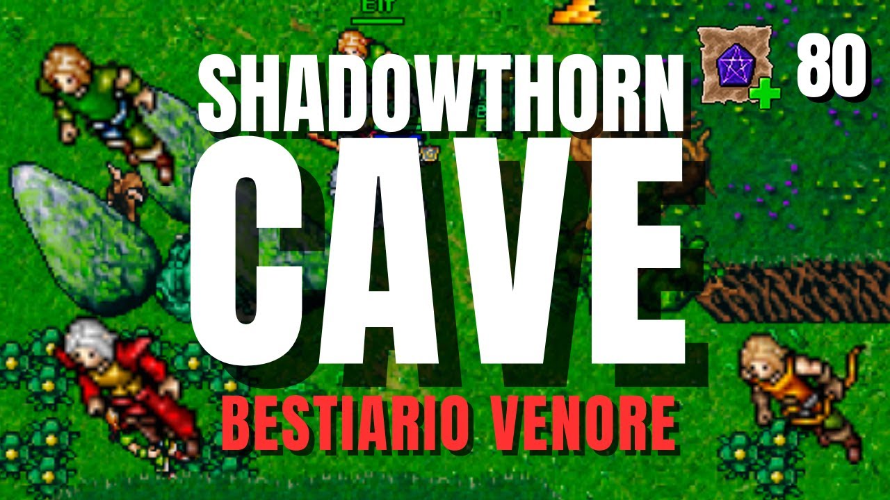 Tibia: Hunt Caçada e Bestiário Shadowthorn | Elfos, Fire Starters e Rãs em Shadowthorn 