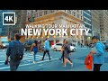 NEW YORK CITY TRAVEL - USA, WALKING TOUR(3), 5th, 6th Ave, Broadway, Union Square, Chelsea [4K FULL]