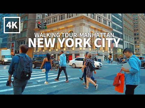 NEW YORK CITY TRAVEL USA WALKING TOUR (3) 5th 6th Ave Broadway Union Square Chelsea