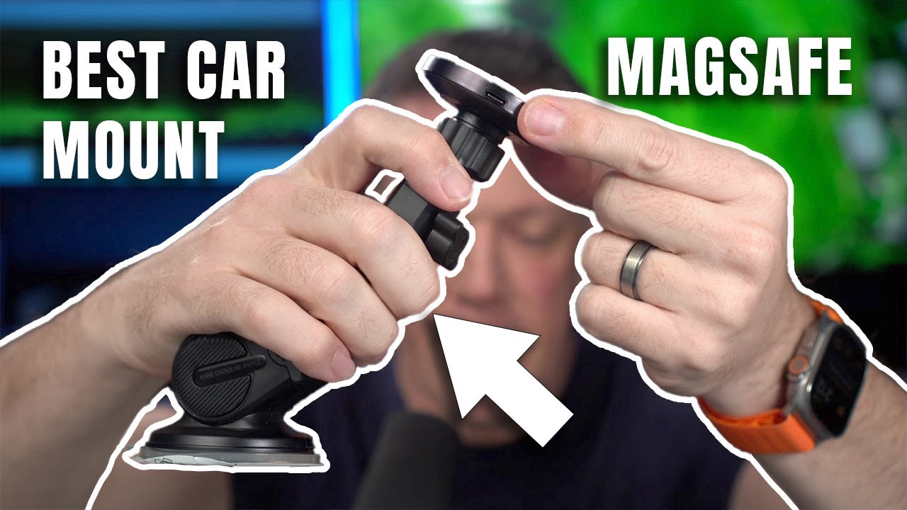 Safest CARMOUNT MagSafe Wireless Mount Drive Test YouTube