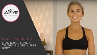 Pilates Lean Bums Tums Thighs Glutes Upper Body