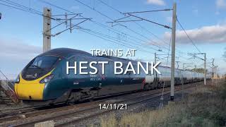 Trains At Hest Bank (14/11/21)