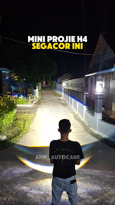 MINI BILED H4 TERGACOR 🔥#ibezh4 #lampuh4 #lampumotor #lampumobil #biled #ledmotor