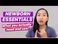 NEWBORN BABY ESSENTIALS-MUSTHAVES! | What I actually used! | Mommy Kara