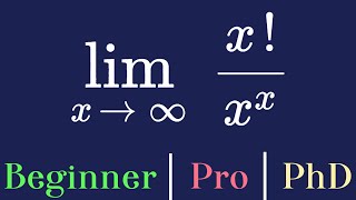 3 Levels of Solving Limits - Beginner to University Level