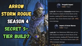 INSANE Arrow Storms - Season 4 Rogue Build Guide Diablo 4