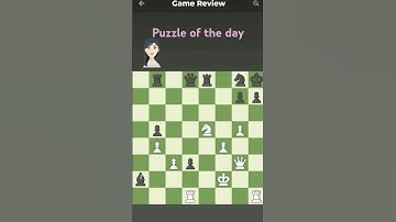 Day 22!! Puzzle of the day! Very quick easy Puzzle, rook threat and knight check & mate #rook #wins
