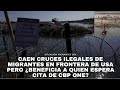 Caen cruces ilegales de migrantes en frontera de USA pero ¿beneficia a quien espera cita de CBP ONE?