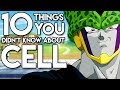 10 Things You Probably Didn't Know About Cell! (10 Facts) | Dragon Ball Z