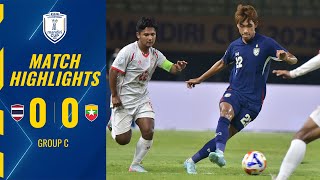 🇹🇭 THAILAND 0-0 MYANMAR 🇲🇲 | #MANDIRICUP2025 HIGHLIGHTS