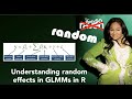 Having Fun With Random Effects In Mixed Models GLMMs Having Fun With Random Effects In Mixed Models GLMMs